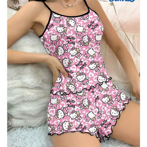 3 for $25 Women's Pajama Set, Pink, Size XS Hello Kitty